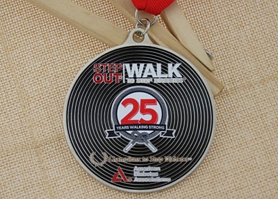 Walk To Stop Diabetes Custom made medals