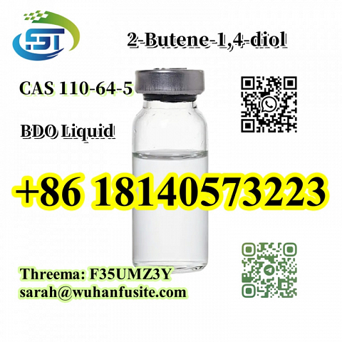 CAS 110-64-5 100% Safe Delivery BDO Liquid 2-Butene-1,4-diol in Stock