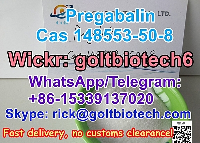 Pregabalin powder Lyrica Cas 148553-50-8 