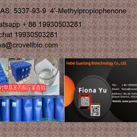 Cas 5337-93-9 4'-Methylpropiophenone factory whatsapp + 86 19930503281