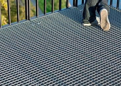 Serrated Steel Grating - Excellent for Slip Resistance