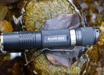 Perfect outdoor LED flashlight Bronte X03