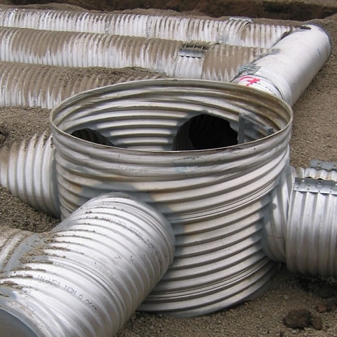 Fittings for Corrugated Steel Pipe