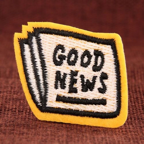 Good News Custom Patches No Minimum