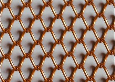 Copper Mesh Curtains